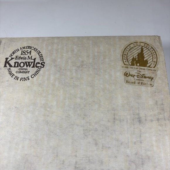 Knowles 1988 Disney Cinderella Collectors Plate So This Is Love Box Princess - Picture 8 of 11